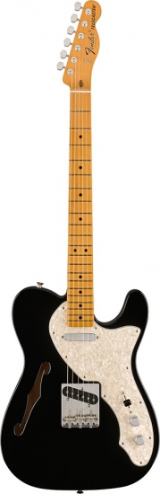 Fender Vintera II '60s Telecaster Thinline, Maple Fingerboard, Black