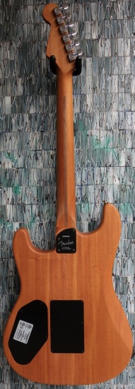 Fender American Acoustasonic Stratocaster, Ebony Fingerboard, Transparent Sonic Blue