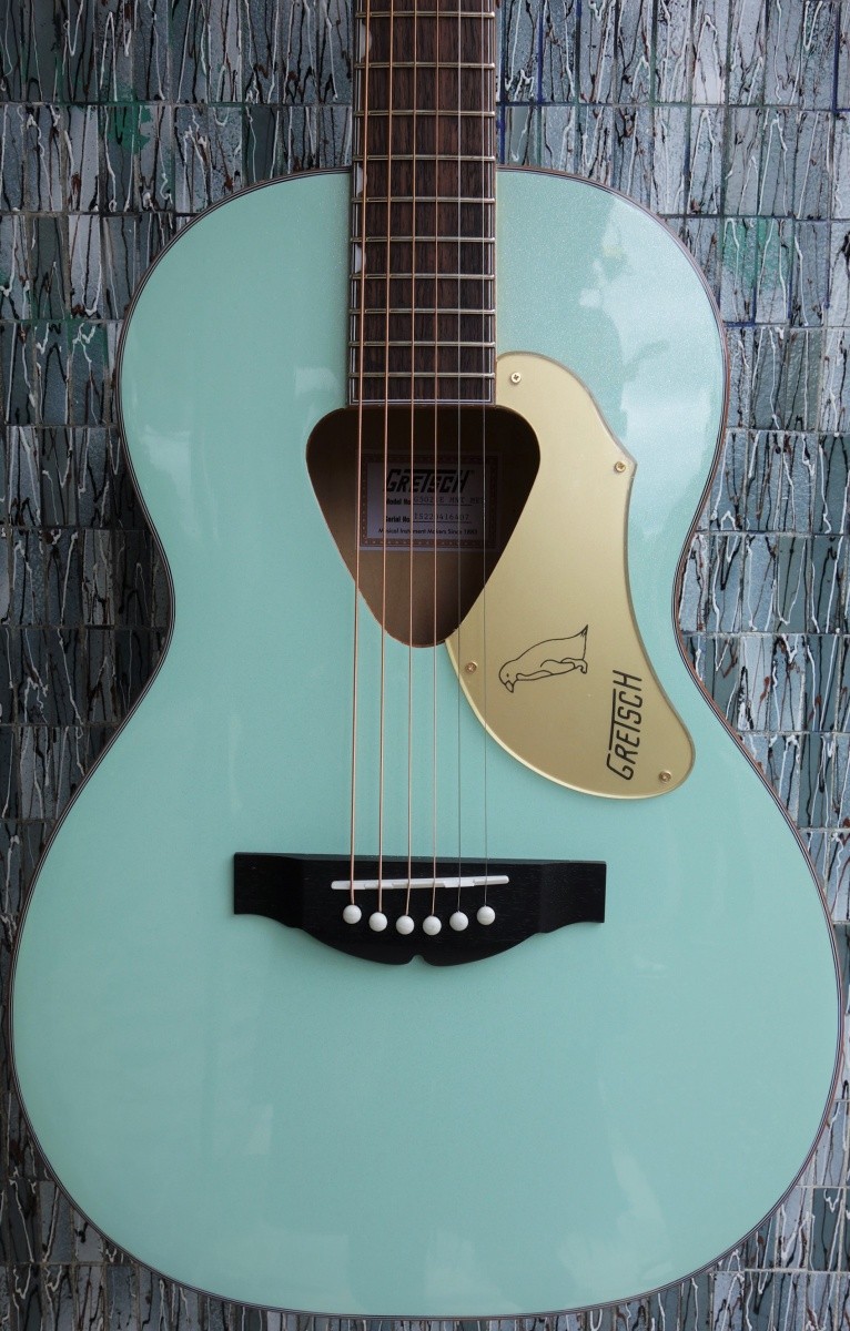 Gretsch G5021E Rancher Penguin Parlor Electro Acoustic Mint Metallic