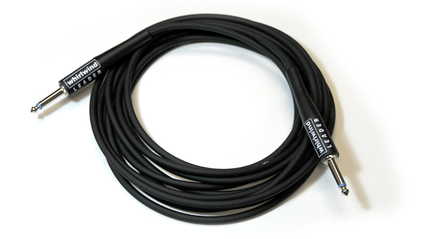Whirlwind Leader Instrument Cable, 10ft Straight to Straight