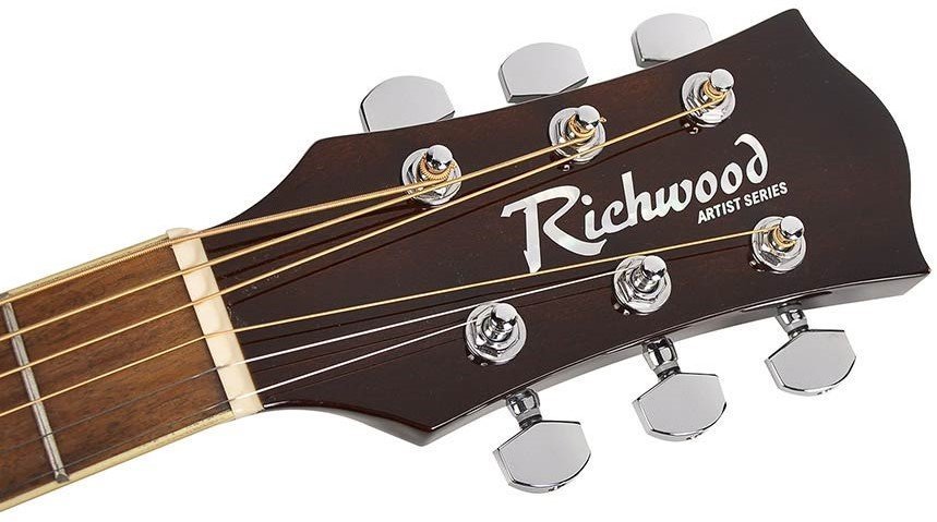 Richwood Artist Series Electro-Acoustic Guitar RA-12-CE, Natural