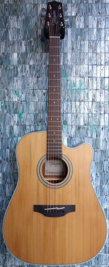 Takamine G Series GD20CE Dreadnought Electro-Acoustic Cutaway, Natural Satin