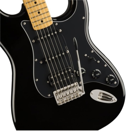 Squier Classic Vibe '70s Stratocaster HSS, Maple Fingerboard, Black