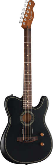 Fender Acoustasonic Standard Telecaster, Black