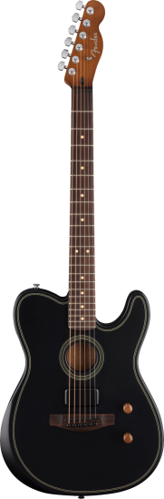 Fender Acoustasonic Standard Telecaster, Black