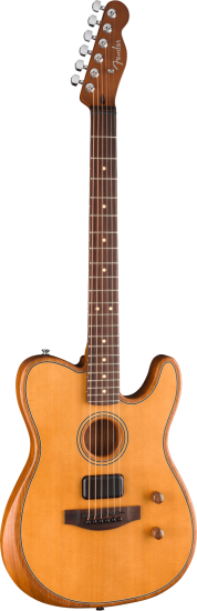 Fender Acoustasonic Standard Telecaster, Aged Natural