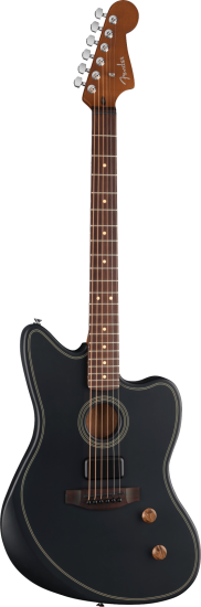 Fender Acoustasonic Standard Jazzmaster, Black