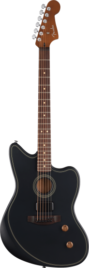 Fender Acoustasonic Standard Jazzmaster, Black