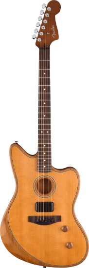 Fender Acoustasonic Standard Jazzmaster, Aged Natural