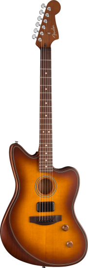 Fender Acoustasonic Standard Jazzmaster, Honey Burst