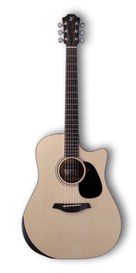 Furch Blue Performance Dc-EM Engelmann Spruce/African Mahogany Dreadnought Cutaway Acoustic Guitar c/w Factory fitted LR Baggs Element Under Saddle Pickup system with volume and tone control