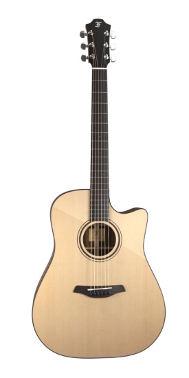 Furch Blue Plus Dc-SW a Sitka Spruce/Black Walnut Dreadnought Cutaway Acoustic Guitar  with Custom Back Pack