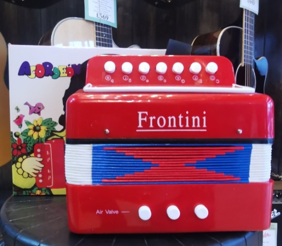 Frontini Mini Accordion in Red