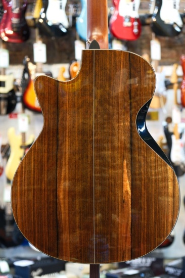 Furch Yellow Deluxe Gc-Ll Alpine Spruce/Malaysian Blackwood Grand Auditiorium Cutaway with Duo Bevel