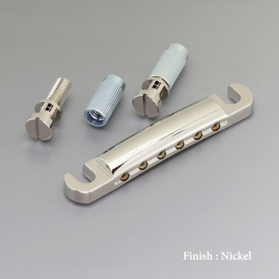 Gotoh GE101A  Guitar Stopbar Tail Piece Nickel 10.3mm Spacing