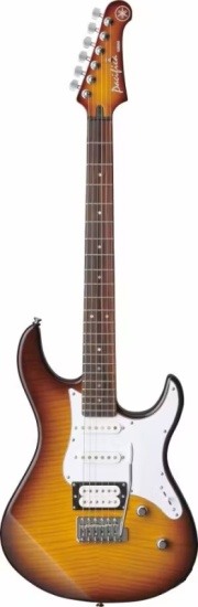 Yamaha Pacifica 212VFM Electric Guitar, Tobacco Brown Sunburst