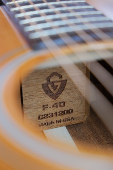 Guild USA F-40 Standard Jumbo Acoustic, Natural