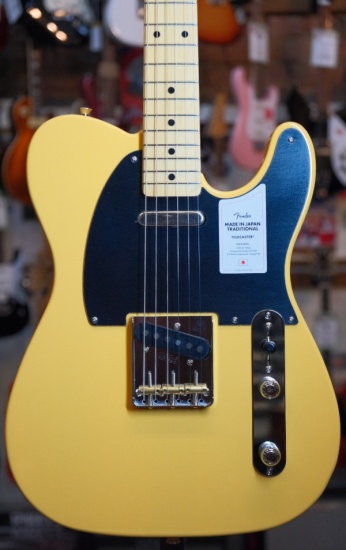 Fender Made in Japan Traditional 50s Telecaster, Maple Fingerboard, Butterscotch Blonde