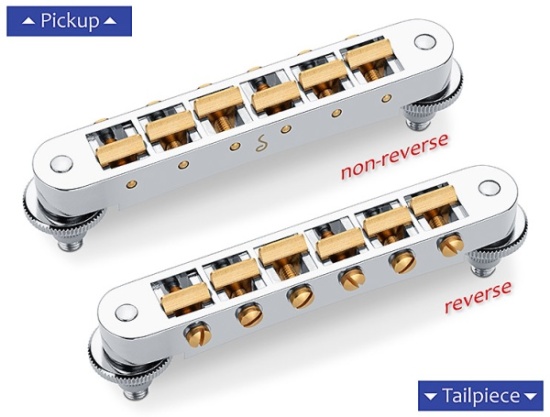 Schaller GTM Non-Reverse Tune-O-Matic Guitar Bridge