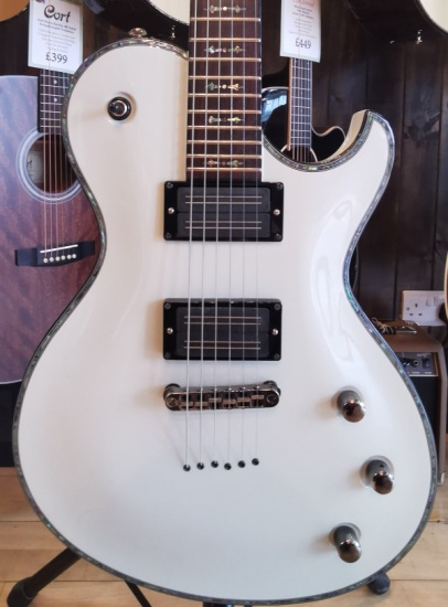 Schecter 2009 Hellraiser Solo 6, White (Pre-Owned)