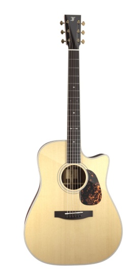 Furch Vintage 2 Dc-SR Sitka Spruce/Indian Rosewood Dreadnought Cutaway Acoustic Guitar  with 43mm Nut Width