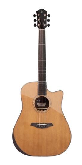 Furch Yellow Deluxe Dc-CR a Red Cedar/Indian Rosewood Dreadnought Cutaway Acoustic Guitar