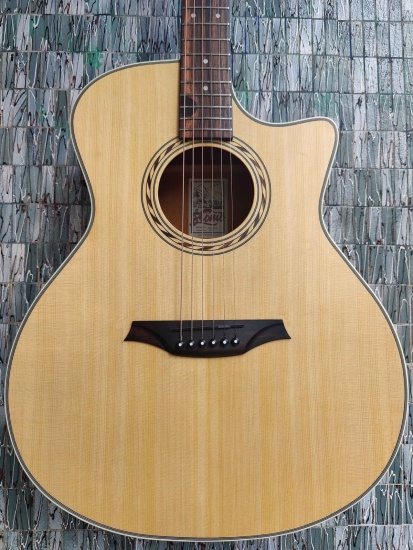 Bromo Appalachia Series BAA2CE Electro-Acoustic Grand Auditorium Cutaway