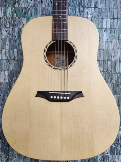 Bromo Tahoma Series BAT1NL Left-Handed Dreadnought Acoustic Guitar