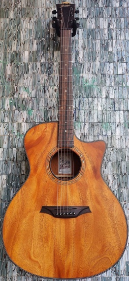 Bromo Tahoma Series BAT2MCE Electro-Acoustic Grand Auditorium Cutaway