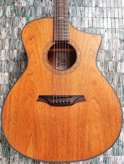 Bromo Tahoma Series BAT4MCE Electro-Acoustic Grand Auditorium Cutaway