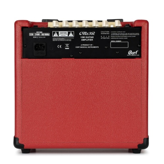 Cort CM15R Combo Amp, Dark Red