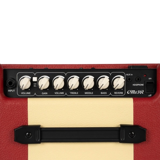 Cort CM15R Combo Amp, Dark Red