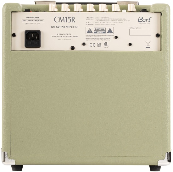 Cort CM15R Combo Amp, Pastel Green