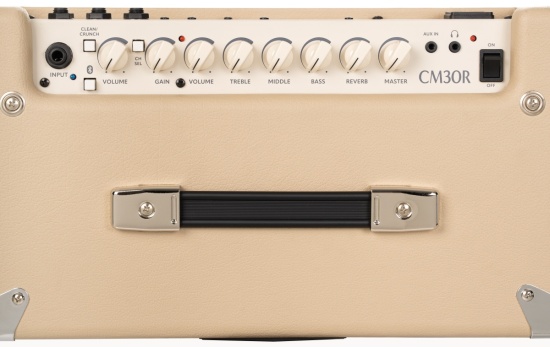 Cort CM30R Combo Amp, White Sand
