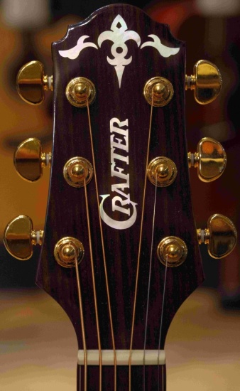 Crafter Anniversary Series ML G-1000CE Electro-Acoustic Grand Auditorium Cutaway, Moonlight