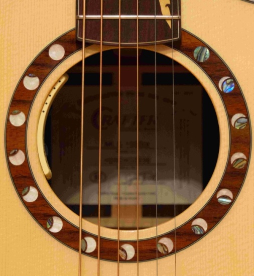 Crafter Anniversary Series ML G-1000CE Electro-Acoustic Grand Auditorium Cutaway, Moonlight