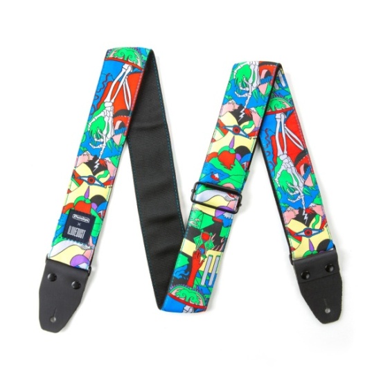 Dunlop x I Love Dust Guitar Strap, Mountains