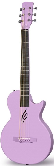 Enya Nova Go 1/2 Size Carbon Fibre Acoustic Travel Guitar, Purple
