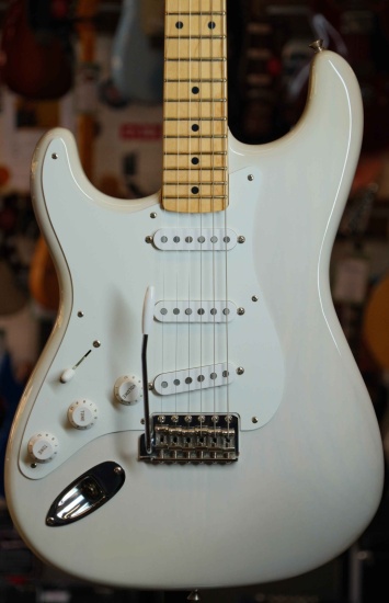 Fender 2018 American Original '50s Stratocaster Left-Hand, Maple Fingerboard, White Blonde (Pre-Owned)