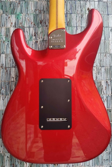 Fender American Ultra II Stratocaster, Maple Fingerboard, Sinister Red