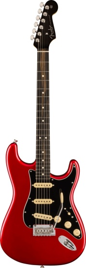 Fender Limited Edition American Professional II Stratocaster, Ebony Fingerboard with Black Headstock, Candy Apple Red