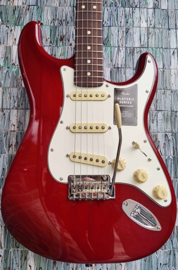 Fender Player II Stratocaster, Rosewood Fingerboard, Transparent Cherry Burst