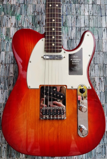 Fender Player II Telecaster, Rosewood Fingerboard, Aged Cherry Burst