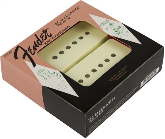 Fender Pure Vintage '65 Jazzmaster Pickup Set, Vintage White