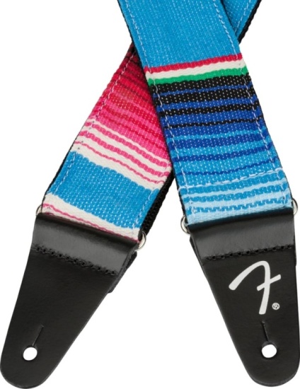 Fender Serape Strap, Blue Multi, 2''