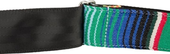 Fender Serape Strap, Green Multi, 2''