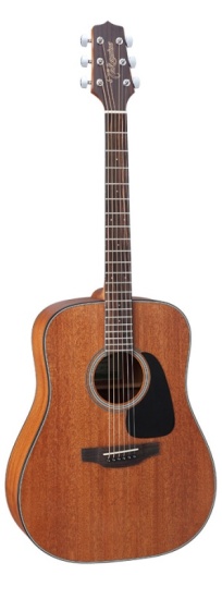 Takamine G Series GD11-MS Acoustic Dreadnought, Natural Satin