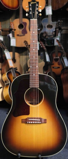Gibson 2023 50's J-45 Left-Handed, Vintage Sunburst (Pre-Owned)