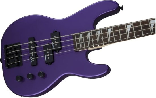 Jackson  JS Series Concert Bass Minion JS1X, Pavo Purple