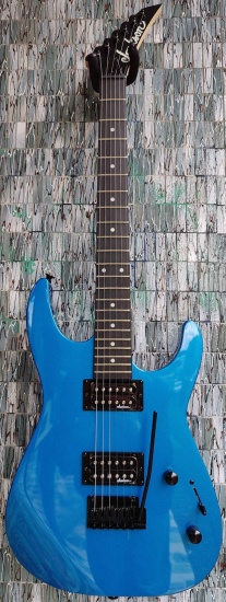 Jackson JS Series Dinky JS11, Amaranth Fingerboard, Metallic Blue